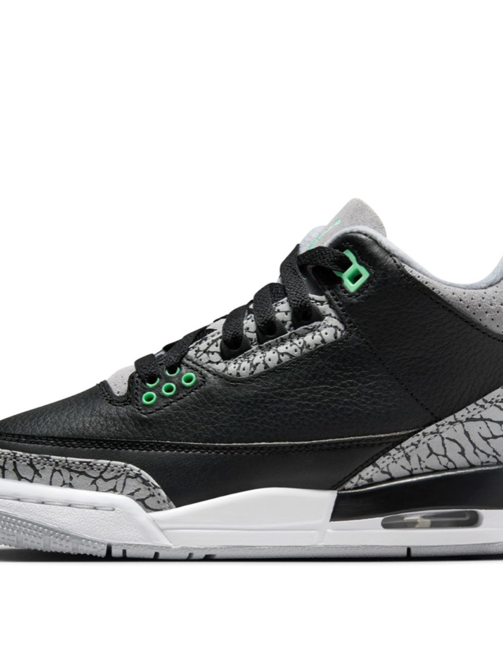 Jordan 3 Retro
Green Glow
Streetwear/Lifestyle Shoes
Size 4 Youth/5.5 Women - Picture 2 of 11